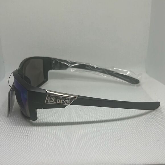 Locs Mens Mirrored Hardcore Sunglasses - Picture 2 of 4